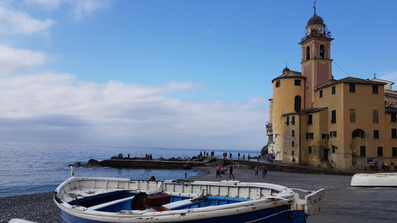 La Scialuppa Apartment Camogli Luaran gambar